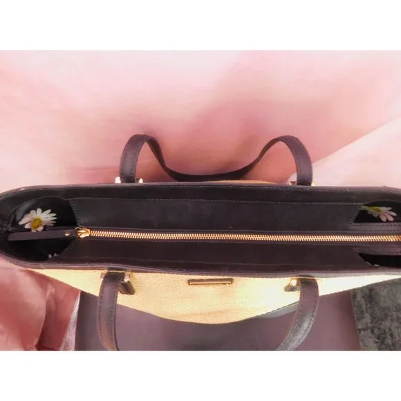 Kate Spade New York Cedar Street Straw Harmony Tote Shoulder Handbag Purse - Picture 12 of 12